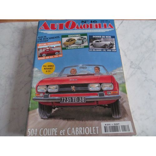 Automobilia N° 16 