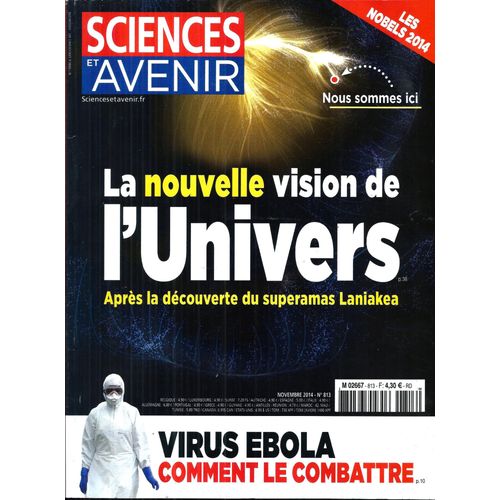 Sciences Et Avenir N°813: Nouveau Visage De L'univers/ Ebola/ Rome/ Goutte/ Idees Recues/ Perovskite