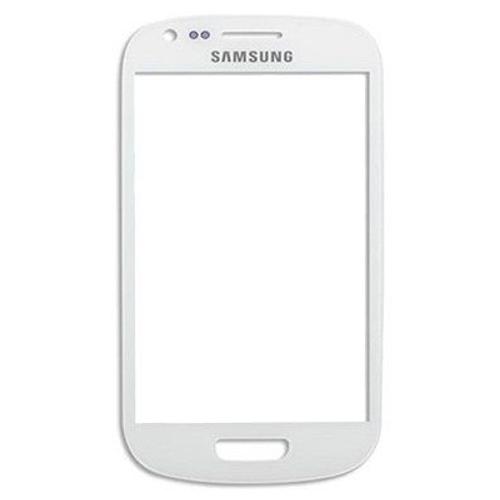 Vitre Samsung Galaxy S3 Mini Blanc Gt I8190