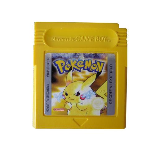 Jeu Game Boy: Pokémon Version Jaune - Pikachu (Loose)