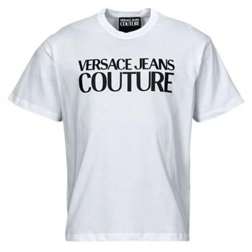 T-Shirt Versace Jeans Couture 76gahg01 Blanc