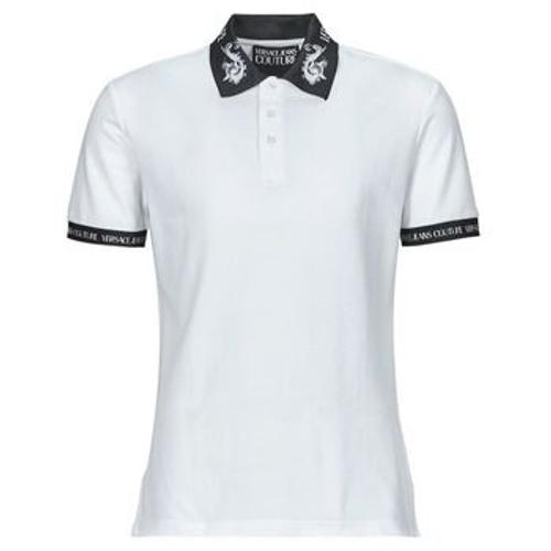 Polo Versace Jeans Couture 76gagt00 Blanc