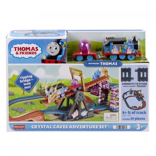 Thomas & Friends Fisher-Price - Thomas Et Ses Amis - Les Aventures De La Grotte De Cristal - Jouet Enfant - 3 Ans Et +