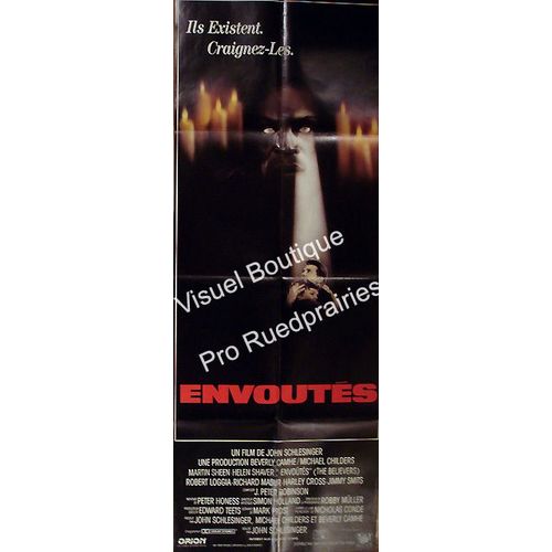 Envoûtés - The Believers -Véritable Affiche De Cinéma Pliée - Format 60x160 Cm -  De John Schlesinger Avec Martin Sheen, Helen Shaver, Harley Cross, Harris Yulin - 1987