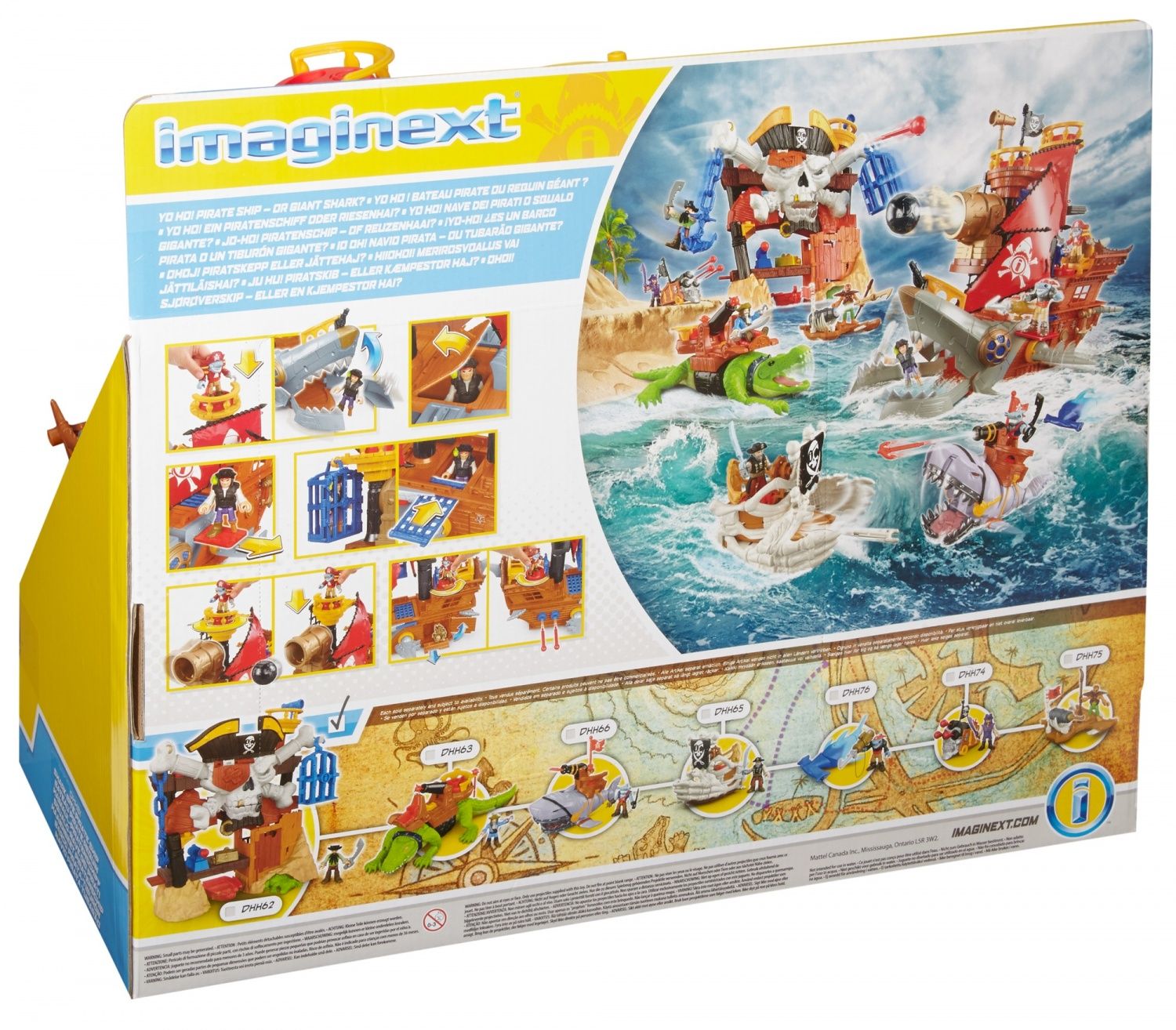 Imaginext - Bateau Pirate Requin - 2