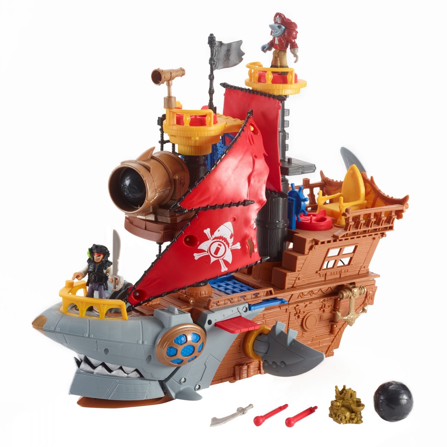 Imaginext - Bateau Pirate Requin - 4