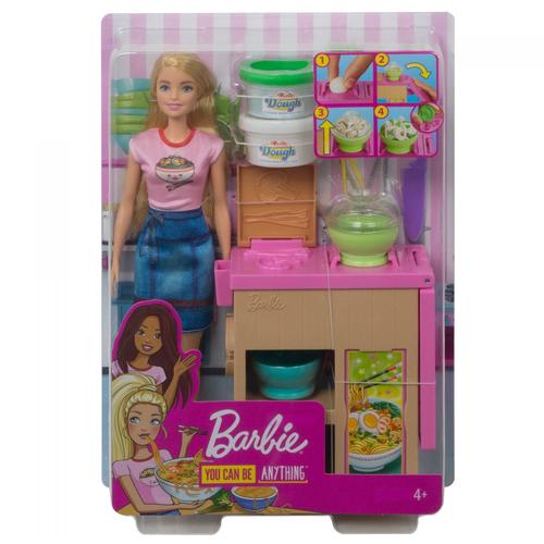 Barbie Noodle Maker Doll And Playset