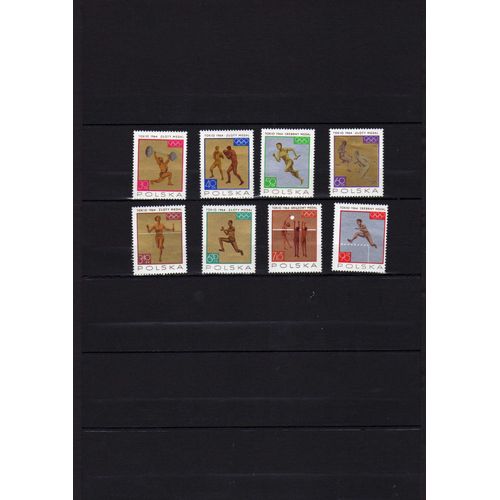 Timbres De Pologne.Série De 8 Timbres Neuf