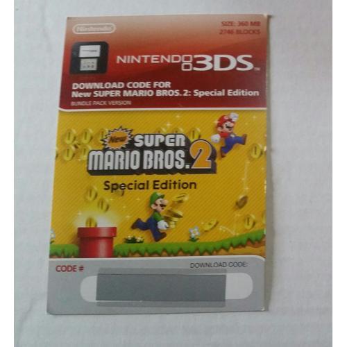 New super mario bros 2 download clearance code