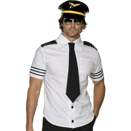 Déguisement Capitaine Pilote Homme - M