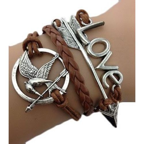 Bracelet Hunger Games Infini Infinity Flleche Love Karma