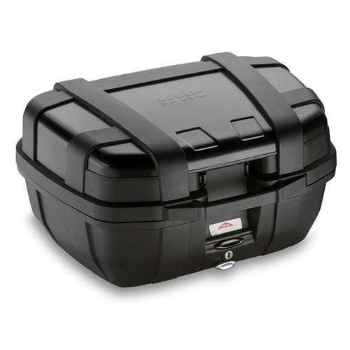 Top Case Moto Givi Monokey Trekker 52l Black Line   Neuf