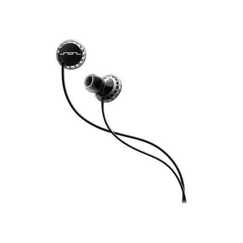 SOL REPUBLIC RELAYS (1-Button) - Écouteurs avec micro - intra-auriculaire - filaire - jack 3,5mm - noir