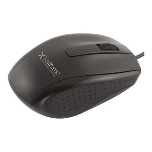 EXTREME BUNGEE XM110K - Souris - optique - 3 boutons - filaire - USB - noir