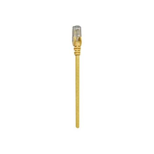 Intellinet Network Patch Cable, Cat6, 1m, Yellow, CCA, U/UTP, PVC, RJ45, Gold Plated Contacts, Snagless, Booted, Lifetime Warranty, Polybag - Cordon de raccordement - RJ-45 (M) pour RJ-45 (M) - 1...