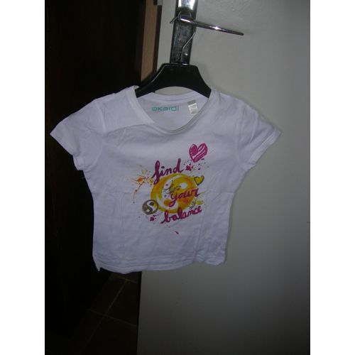 Lot De 3 T-Shirt Okaïdi 8 Ans.