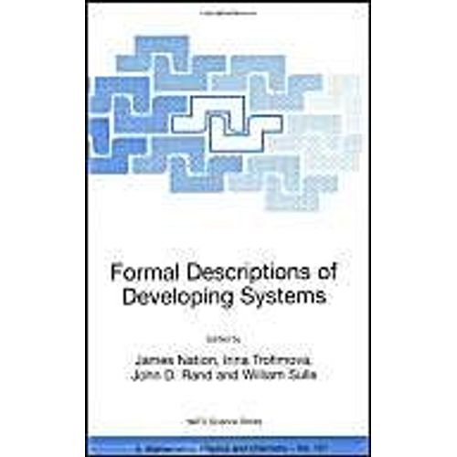 Formal Descriptions Of Developing Systems