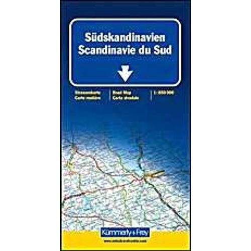 Scandinavie Du Sud - Cart'index, 1/800 000