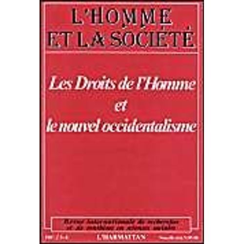 Droits De L'homme Et Le Nouvel Occidentalisme