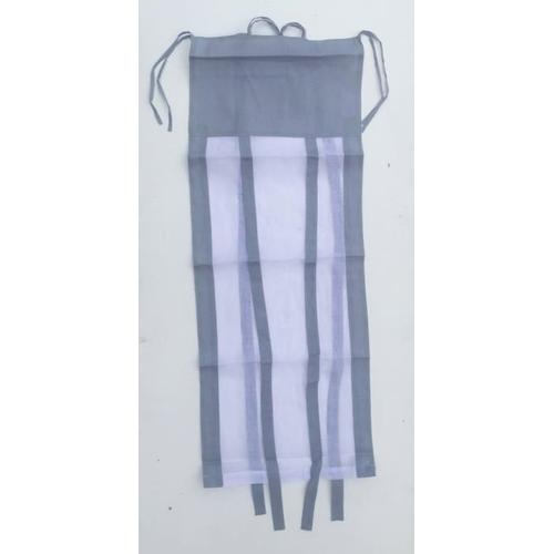 Lot De 2 Voilages 60x160cm Stores Enrouleurs Tissu Imprimé Virginie Gris