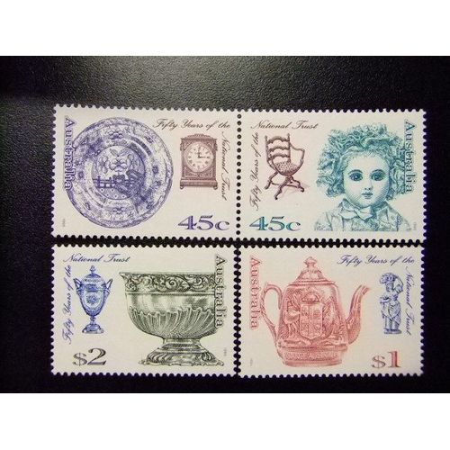 Australie - Australia 1995 Yvert 1425-28, 50 Years Of National Trust - Mnh