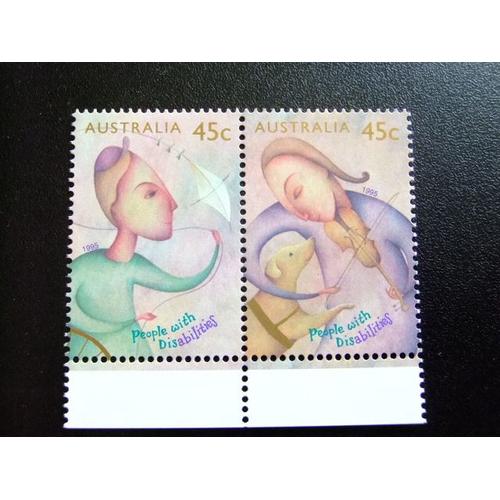 Aide Populaire Aux Persones Handicapées - Yvert & Tellier Nº 1451 /1452 ** Mnh