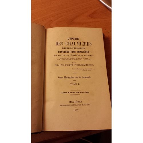 Cours D'instructions Sur Les Sacrements Tome I