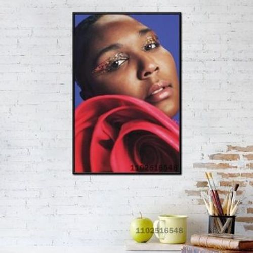 Lizzo toile affiche affiche peinture murale p,mpression murale Poster pour salon chambre ¿¿ coucher d¿¿cor sans cadre(20*30cm)