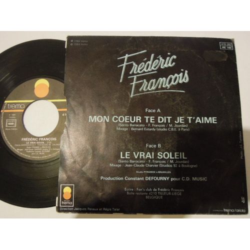 Mon Coeur Te Dit Je T'aime - Rond Central Papier