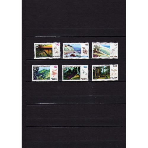 Pologne 1976 Serie 6 Timbres Neuf