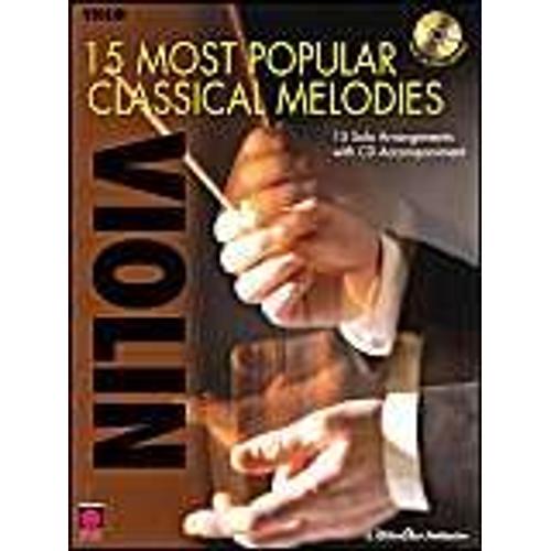 15 Most Popular Classical Melodies Violin + Cd