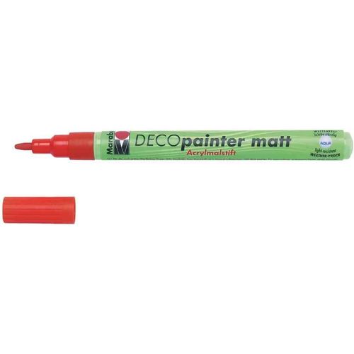 Marabu Lot De 3 Marqueurs Acrylique "Deco Painter Matt" Pte Ogive 1-2mm Or