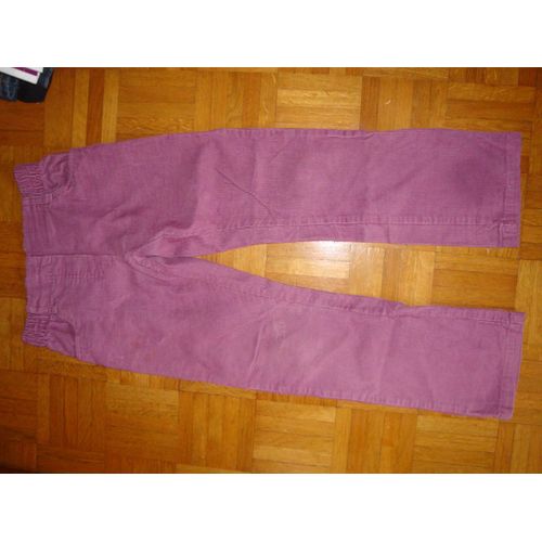 Pantalon Velours In Extenso