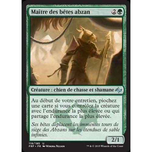 Maître Des Bêtes Abzan - Destin Reforgé - 119/185