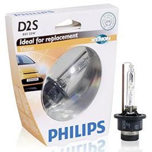 1 Ampoule Xenon D2s 85v 35w Vision Philips -85122vis1-