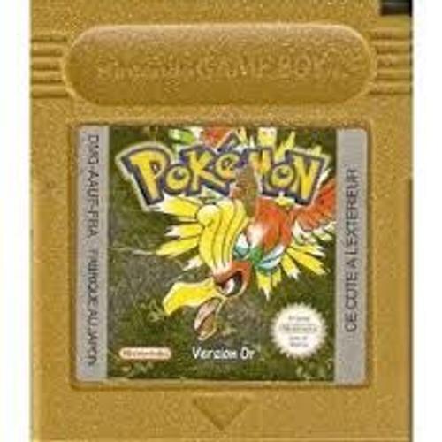 Jeu Game Boy : Pokémon Version Or (Fr - Loose)