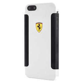 Coque Anti-Shock Blanche & Noire Ferrari pour IPhone 5/ 5S