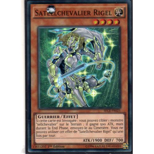 Satellchevalier Rigel-Super Rare/Sece/Yu Gi Oh