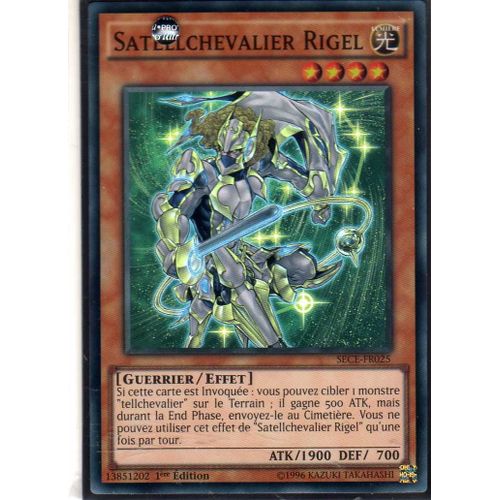 Satellchevalier Rigel-Super Rare/Sece/Yu Gi Oh