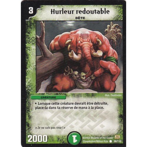 Duel Masters - Hurleur Redoutable - Promo M15/Y1 - Commune