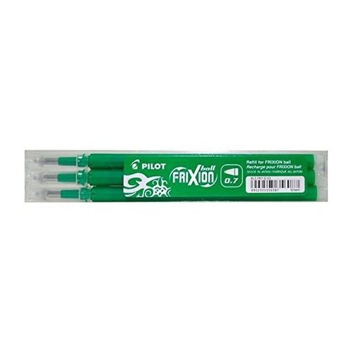 Pilot Lot De 12 Sets De 3 Recharges Frixion Ball (Bls-Fr7) Vert