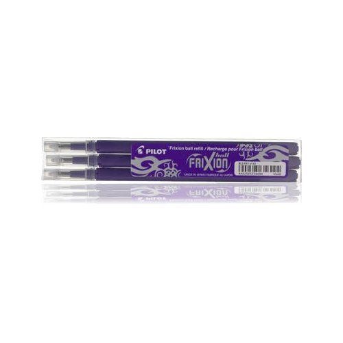 Pilot Lot De 6 Sets De 3 Recharges Frixion Ball (Bls-Fr7) Violet