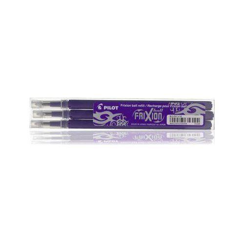 Pilot Lot De 12 Sets De 3 Recharges Frixion Ball (Bls-Fr7) Violet