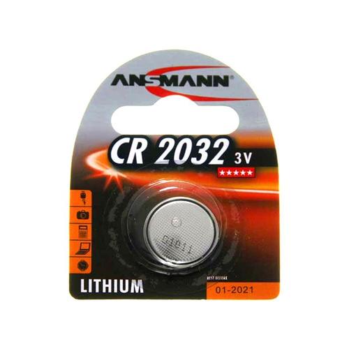 ANSMANN Lot de 3 piles bouton en lithium "CR2032", 3 volt, 1 pile sous