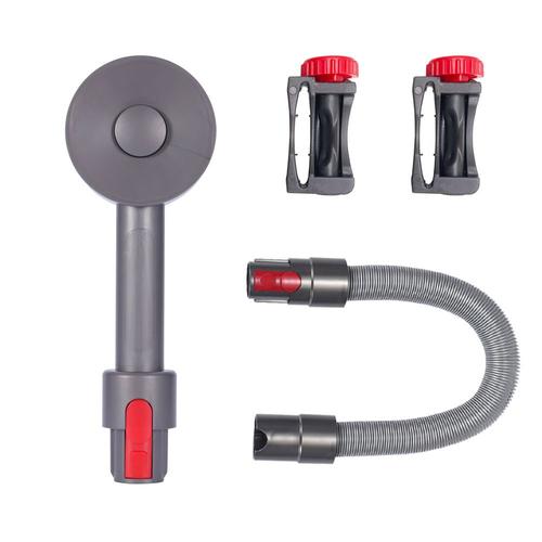 Le jeu de brosses pour animaux de compagnie convient ¿¿ l'aspirateur Dyson switch lock V8 V10 V11 V15, brosse ¿¿ t¿¿te ronde + 2 verrous ronds