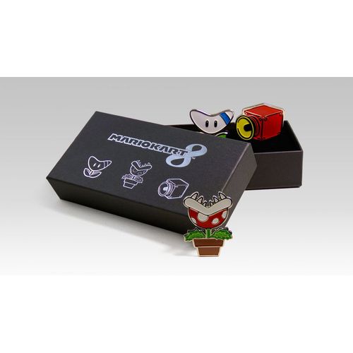 Lot De 3 Pins Mariokart 8 En Coffret
