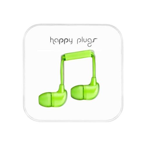 Happy Plugs In-Ear - Micro-casque - intra-auriculaire - filaire - vert