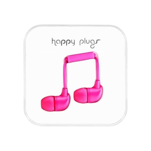 Happy Plugs In-Ear - Micro-casque - intra-auriculaire - filaire - cerise