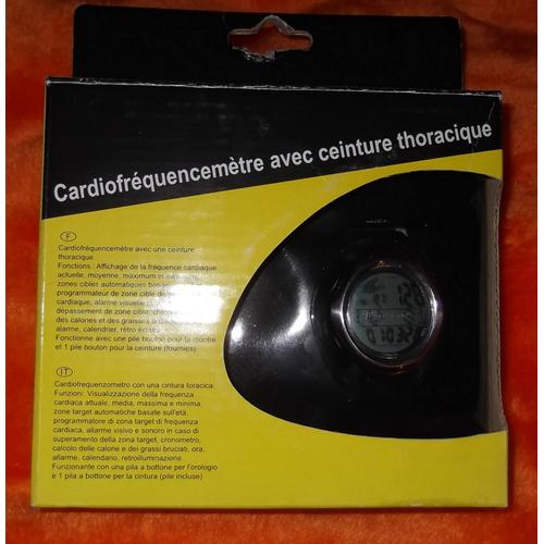 Cardiofrequencemetre Avec Ceinture Thoracique