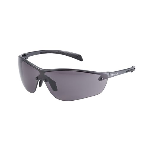 Bollé Safety Silium+ Fumés Verres Solaires Teinte 3 Lunettes De Protection Traitement Anti-Buée Platinum Conduite Auto Moto Soleil Vélo Sécurité Antibuée 